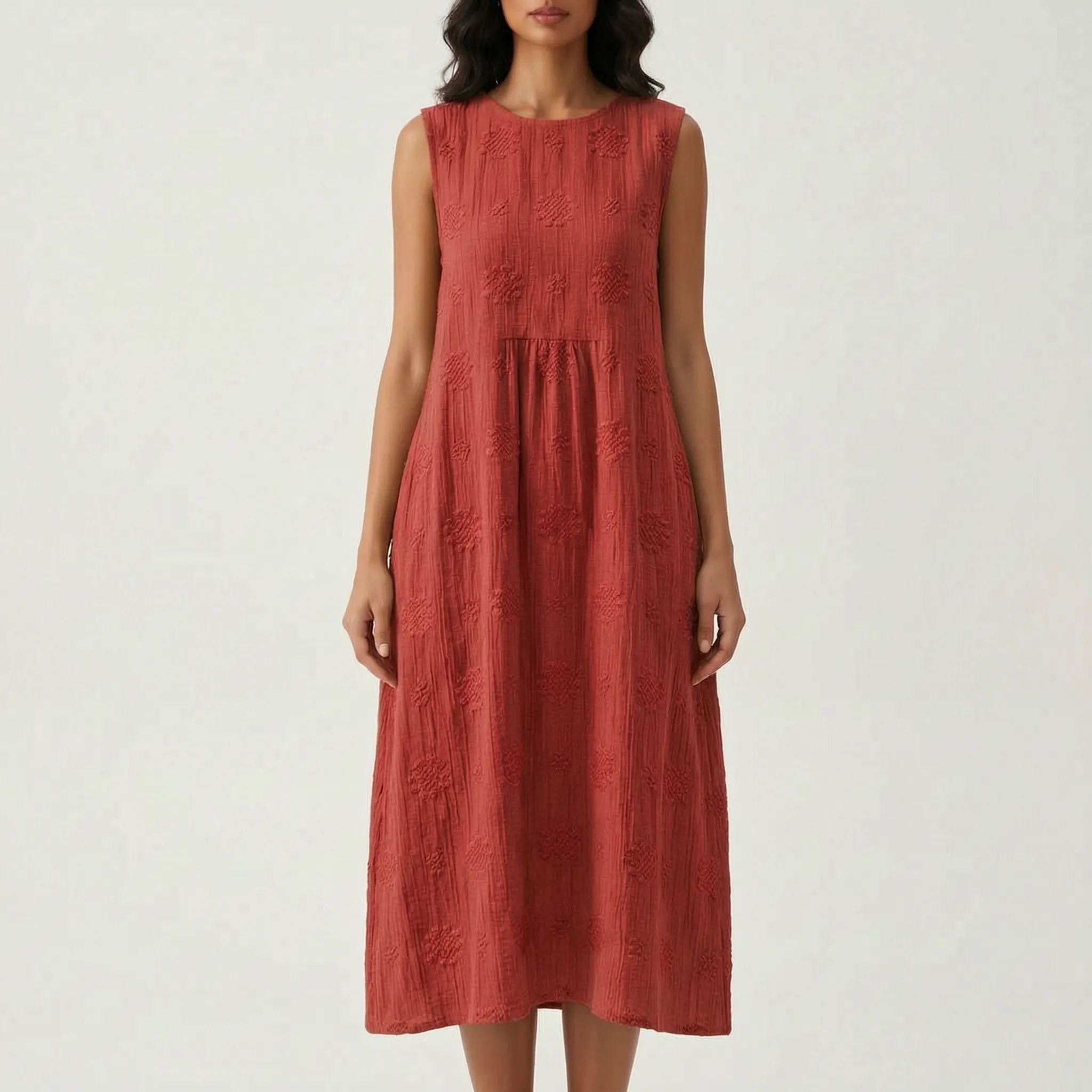 Florien™ - Sleeveless Midi Dress