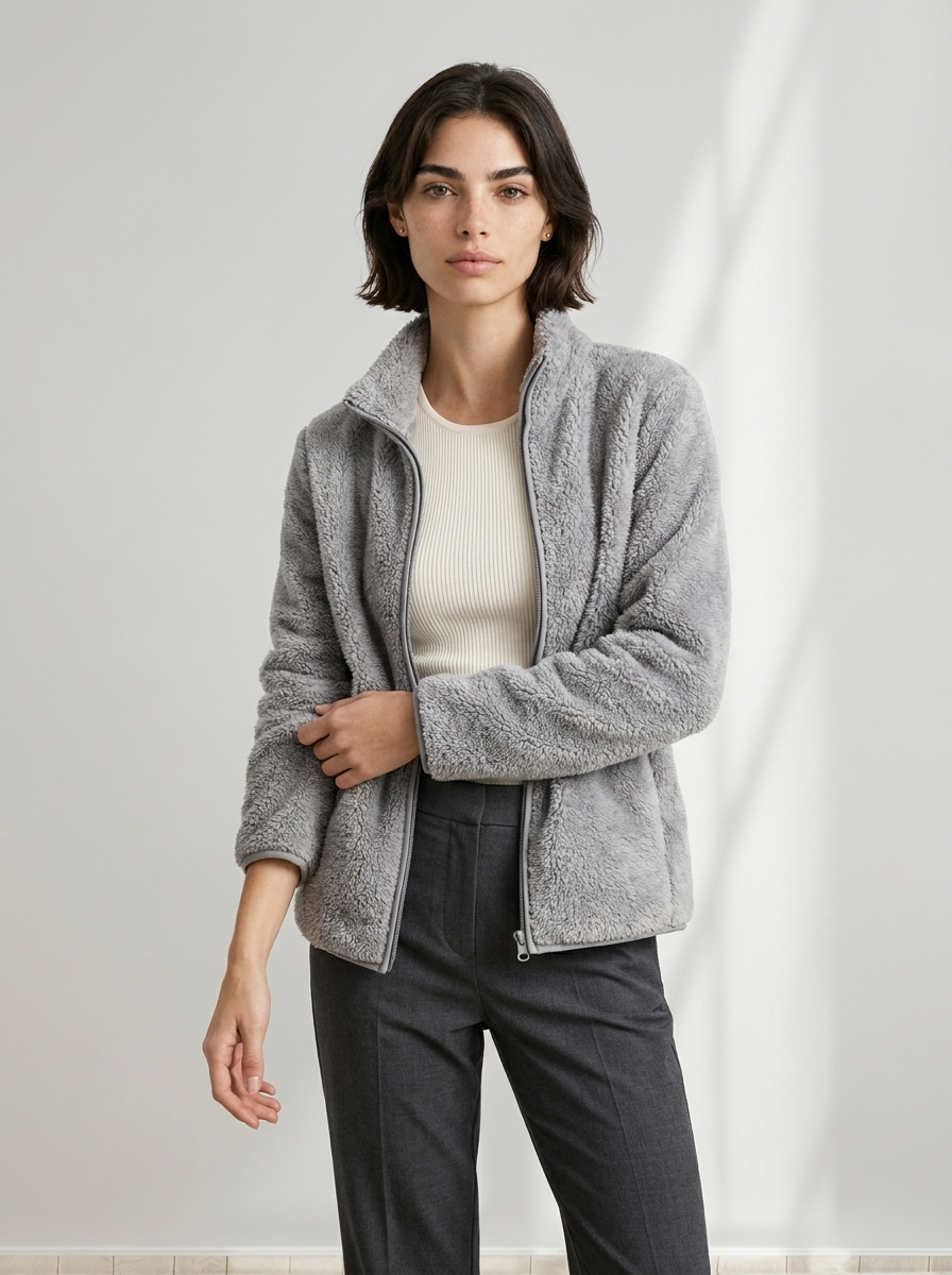 Alina™ | Cozy Zip Jacket