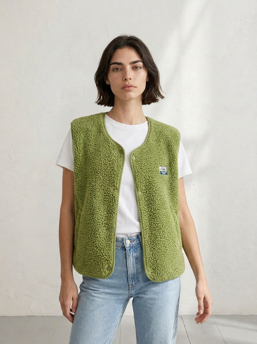 Alvéra™ | Sherpa Fleece Vest