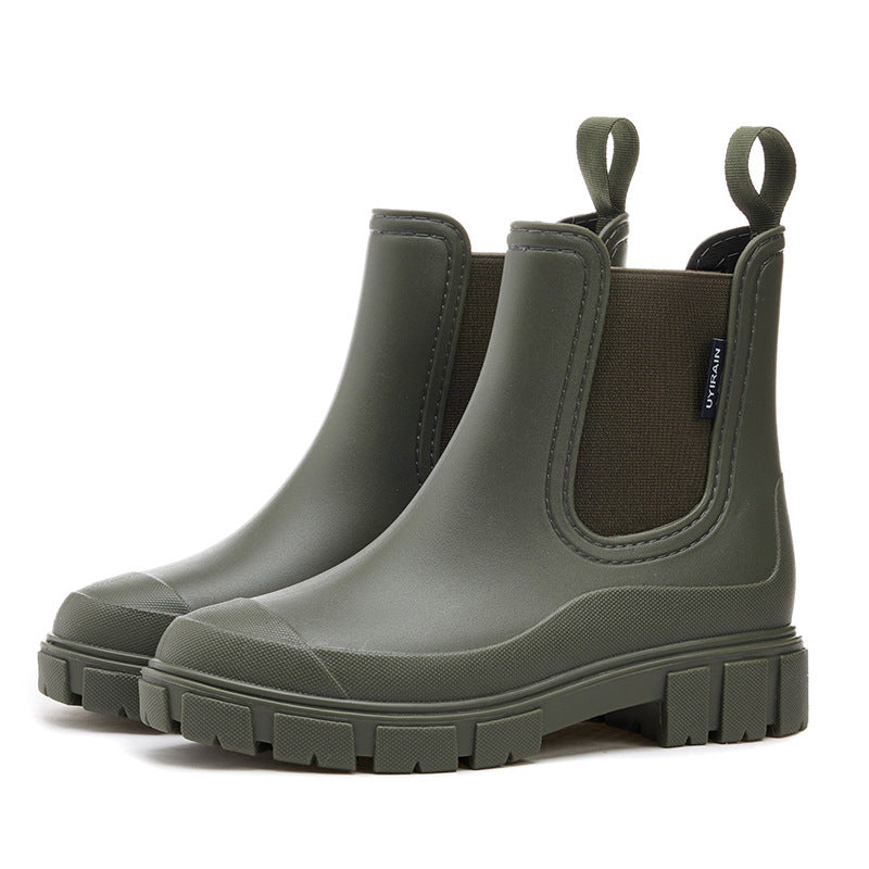 Ondine™ | Women's Chelsea Rain Boots Rubber