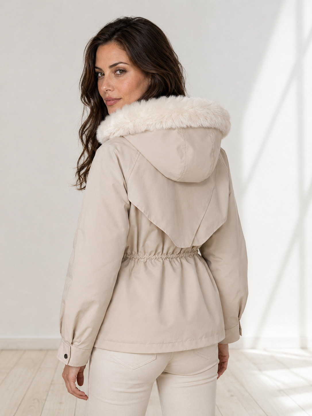 Mirelle™ | Hooded Long Puffer Coat