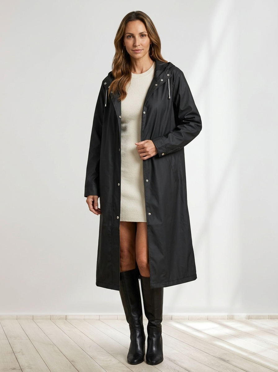 Valerio™ | Hooded Rain Coat