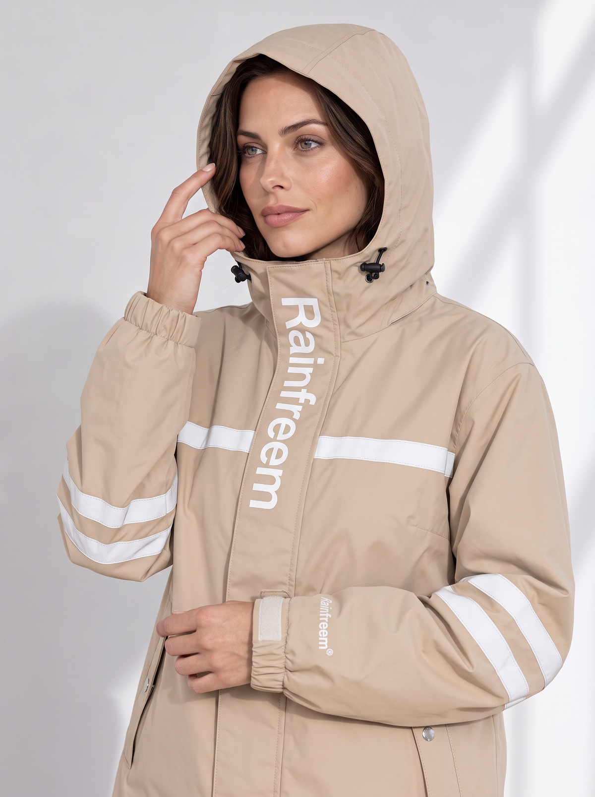 Elara™ | Wind- and Waterproof Hooded Rain Set