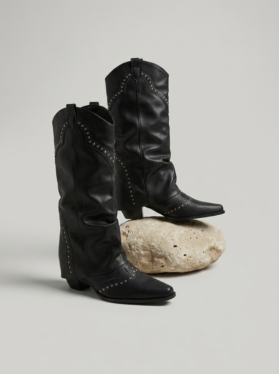 Sienna™ | Knee-High Western Cowboy Boots