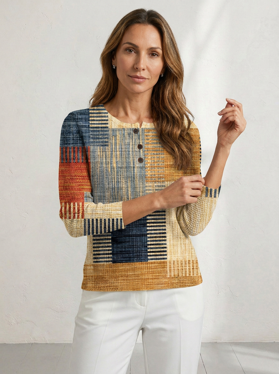 Elvara™ | Waffle Knit Sweater