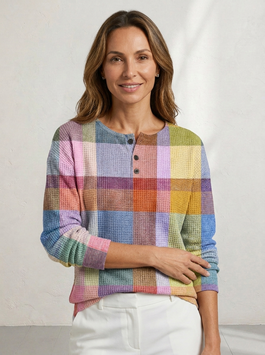 Elvara™ | Waffle Knit Sweater