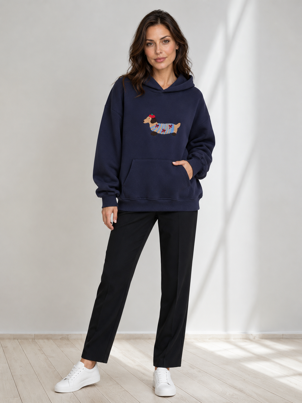 Mila™ | Dachshund Graphic Hoodie