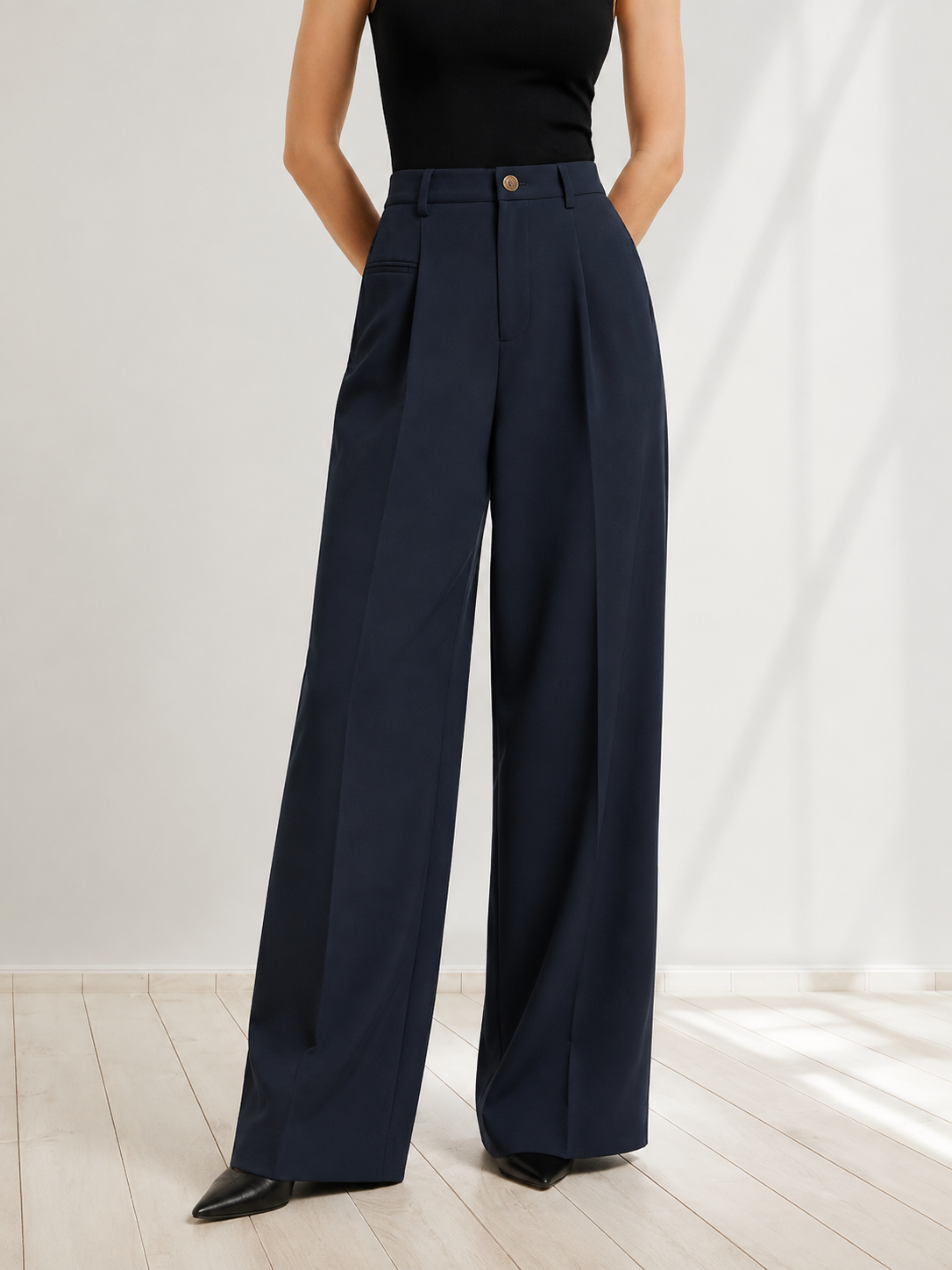 Harper™ | Elegant Wide-Leg Trousers