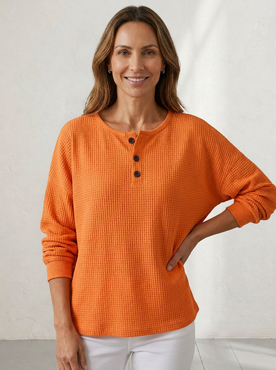 Elvara™ | Waffle Knit Sweater