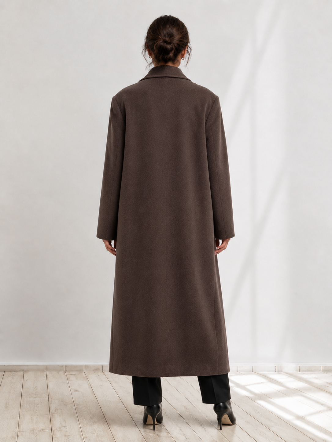 Amélie™ | Oversized Double Breasted Long Coat