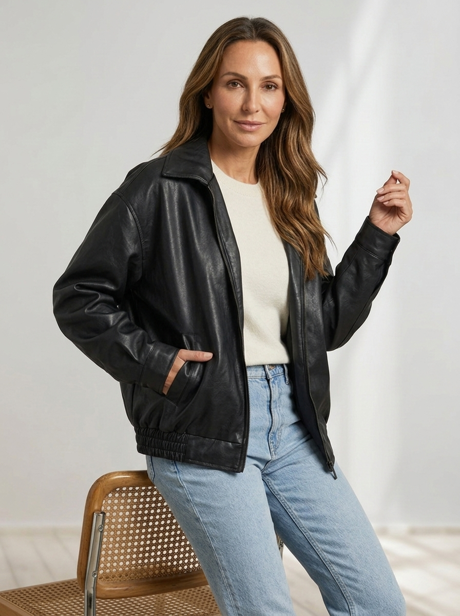 Novera™ | Oversized Zip Jacket