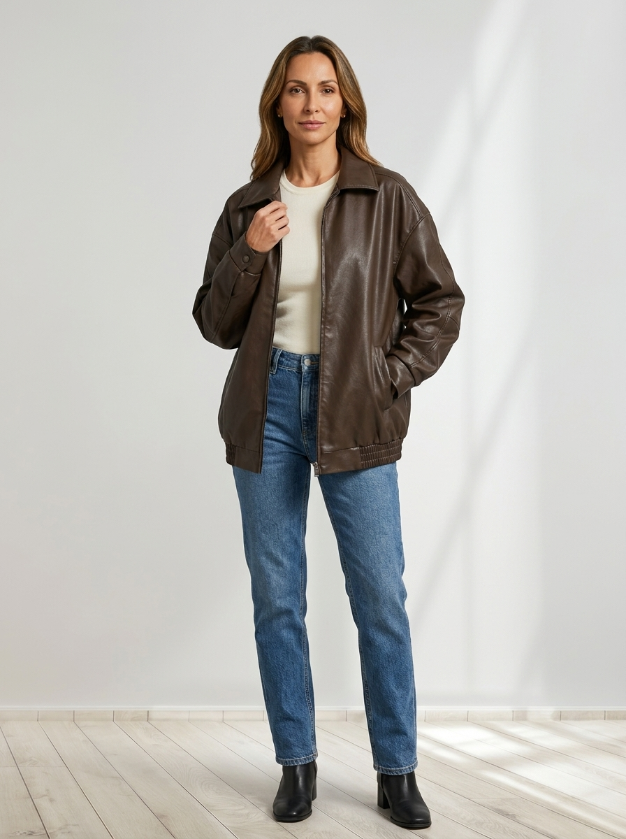Novera™ | Oversized Zip Jacket