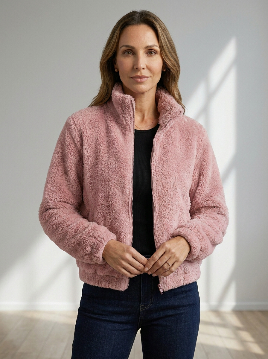 Aspen™ | Cozy Zip Teddy Jacket