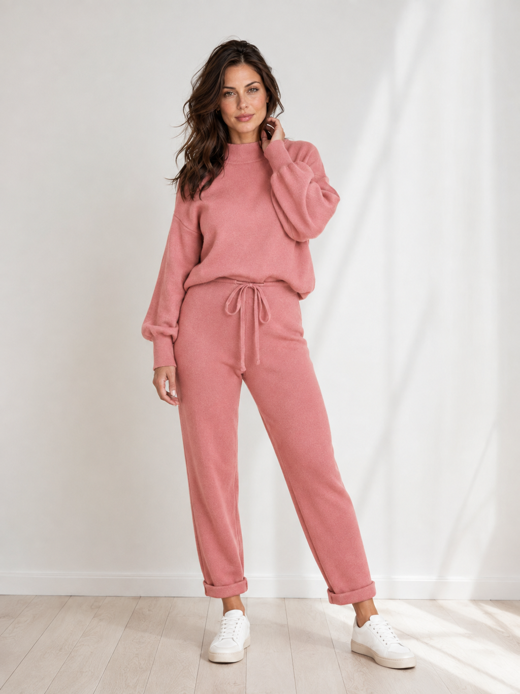 Elodie™ | Two-Piece Lounge Set with High Neck
