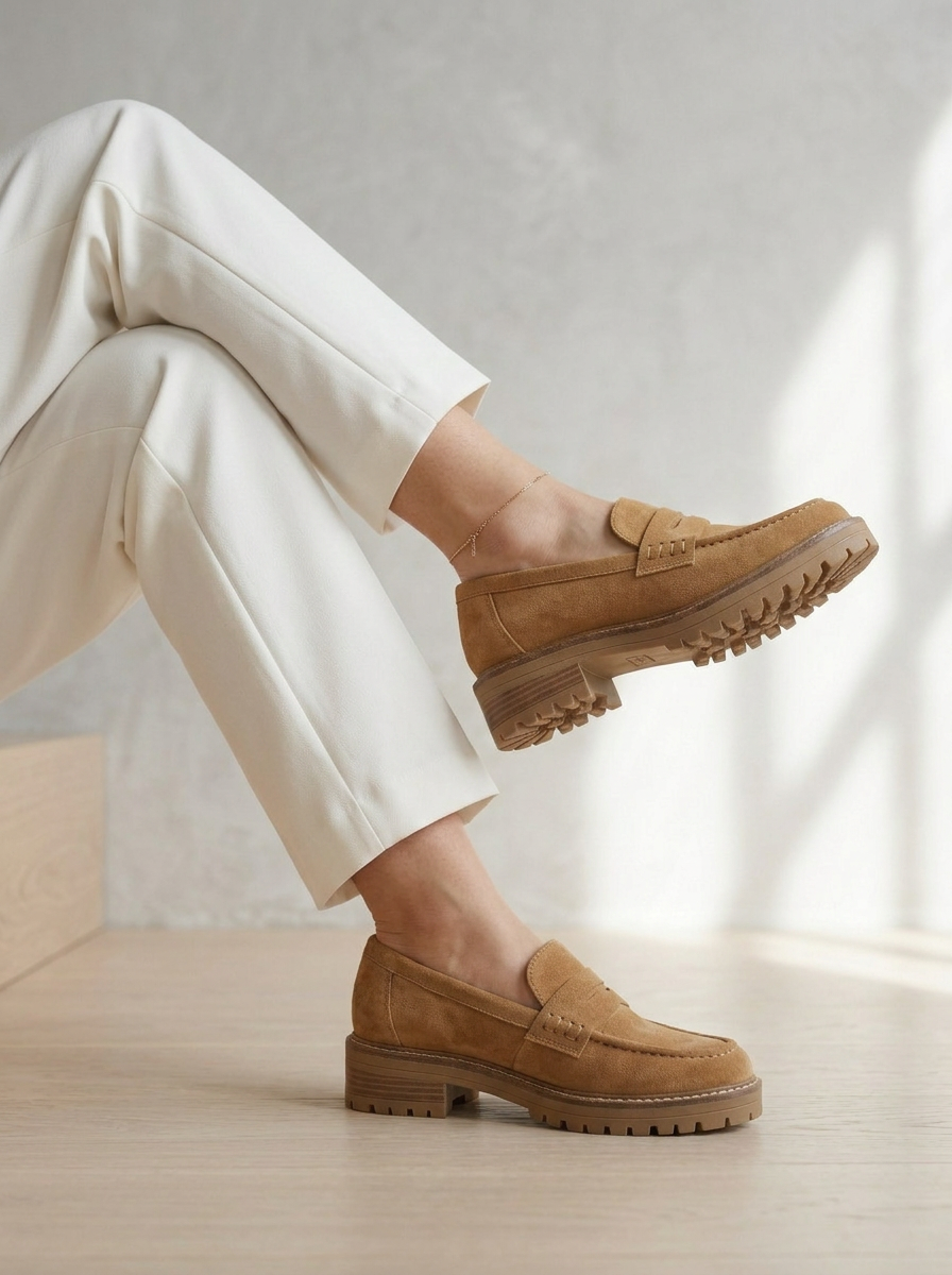 Marielle™ | Platform Penny Loafers