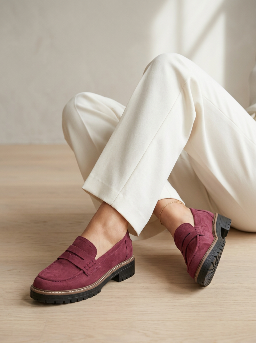 Marielle™ | Platform Penny Loafers