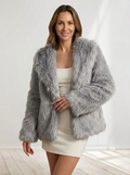 Elowen™ | Plush Faux Fur Jacket