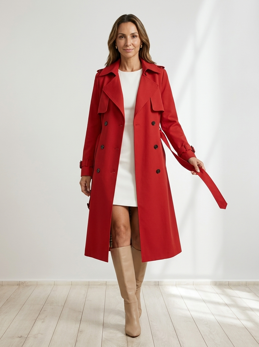 Élodie™ | Belted Trench Coat