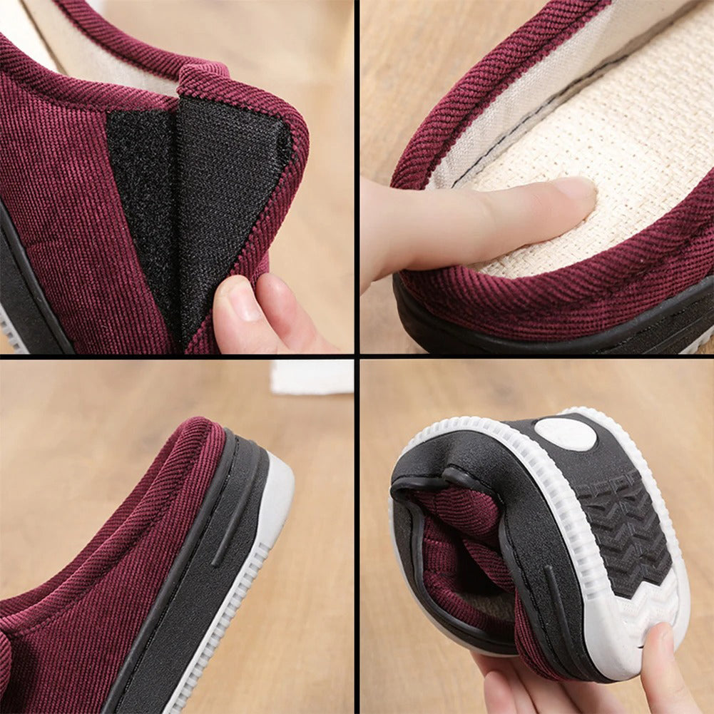 Zephyrine™ | Unisex Diabetic Slippers Corduroy Extra Wide