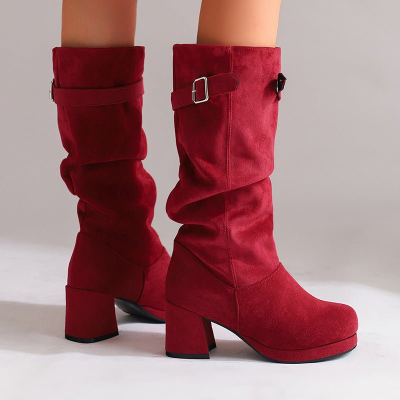Isabeau™ | Women’s Knee High Boots Microsuede