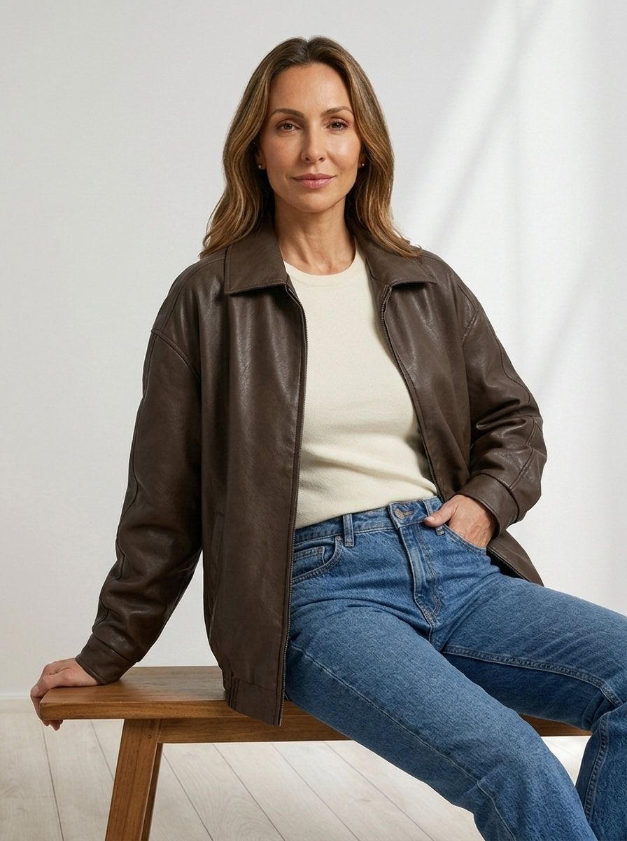 Novera™ | Oversized Zip Jacket