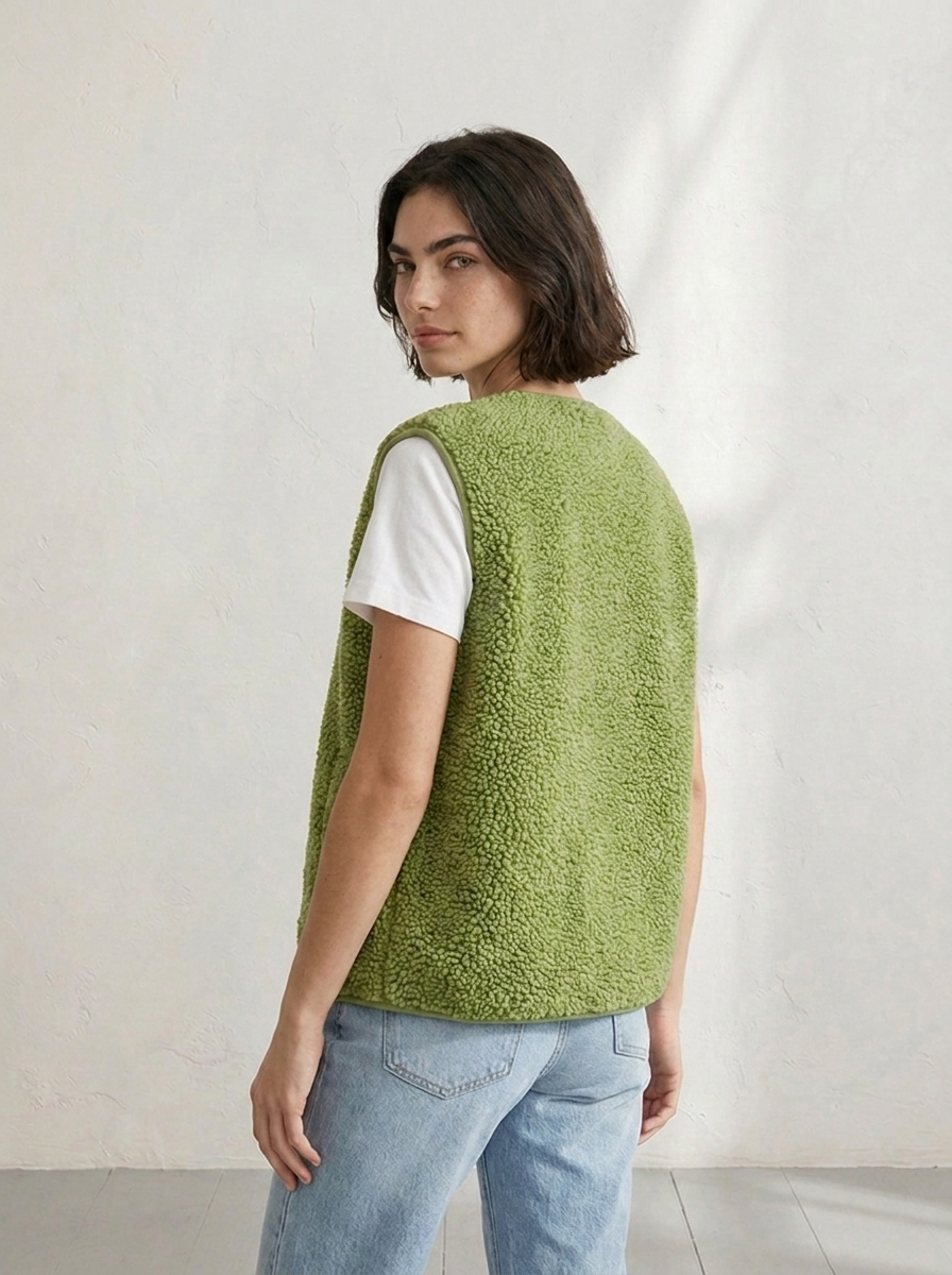 Alvéra™ | Sherpa Fleece Vest