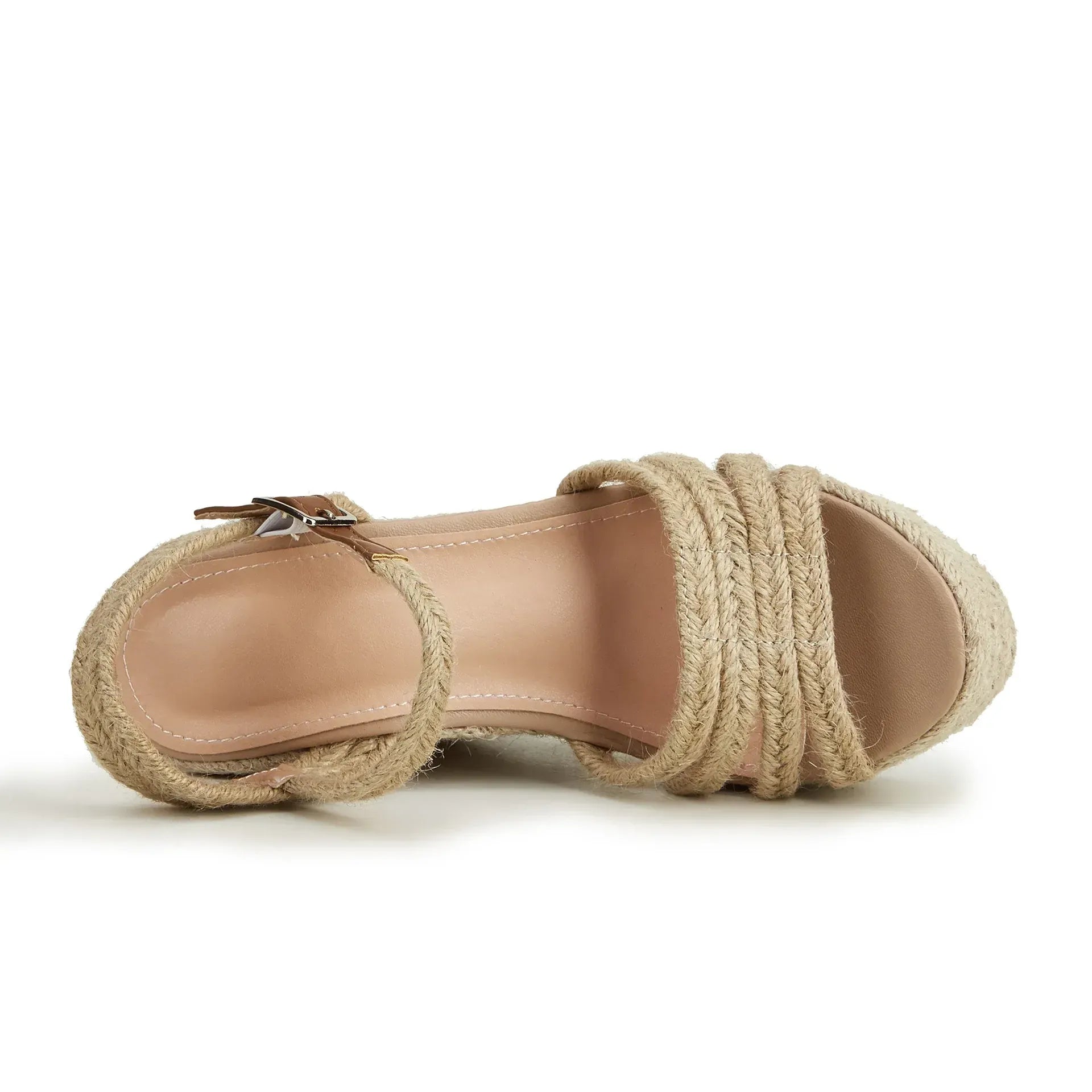 Solara™ - Woven Platform Wedge Sandals