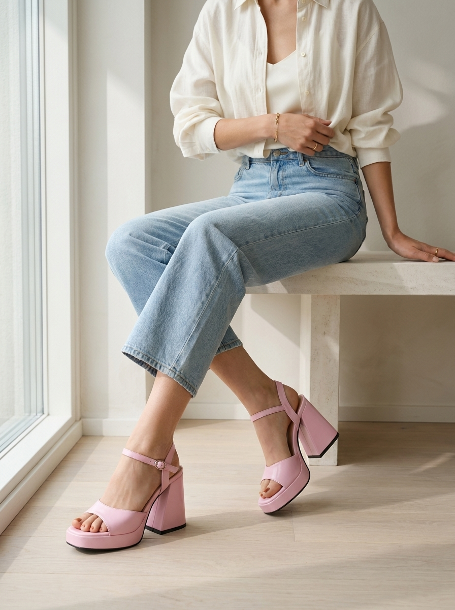 Vivienne™ | Platform Block Sandals