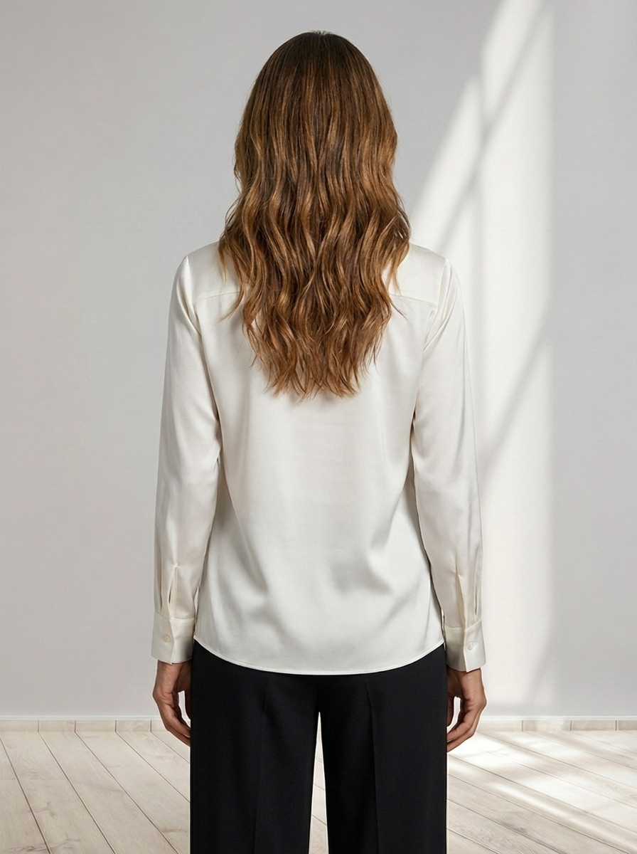 Serena™ | Elegant V-Neck Blouse