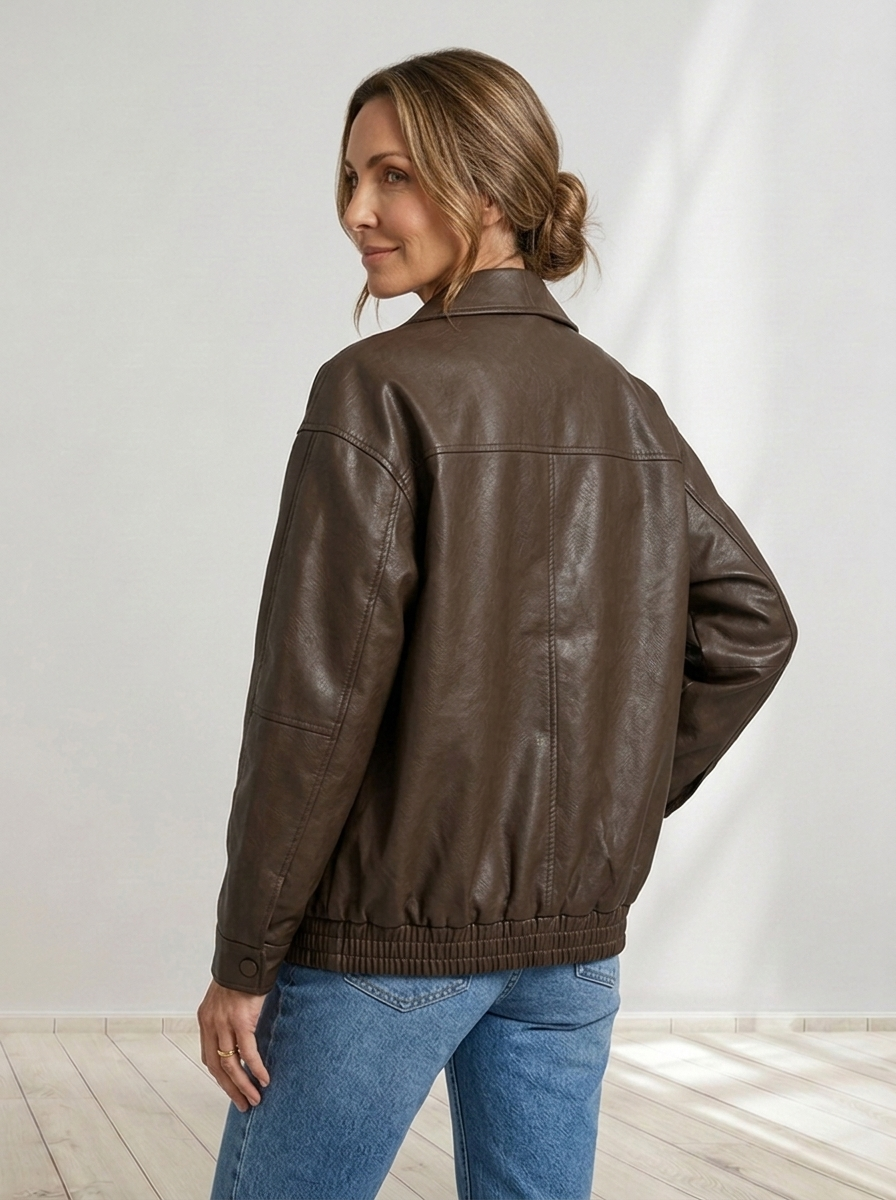 Novera™ | Oversized Zip Jacket