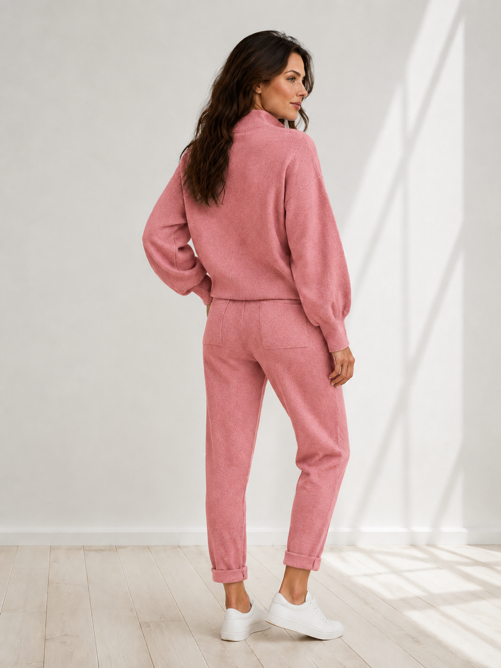 Elodie™ | Two-Piece Lounge Set with High Neck