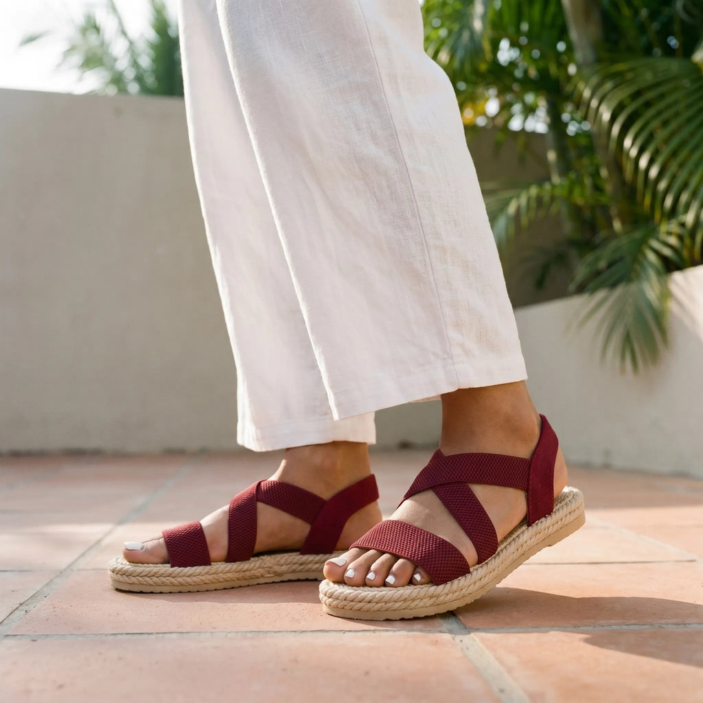Veldora™ - Flat Crossover Sandals