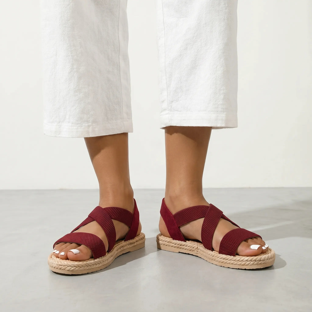 Veldora™ - Flat Crossover Sandals