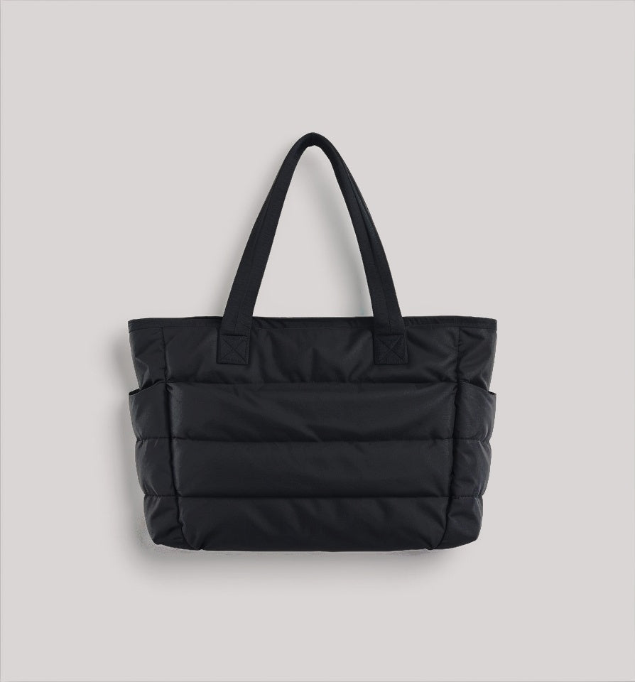 Vellora™ - Quilted Shopper Tote Bag
