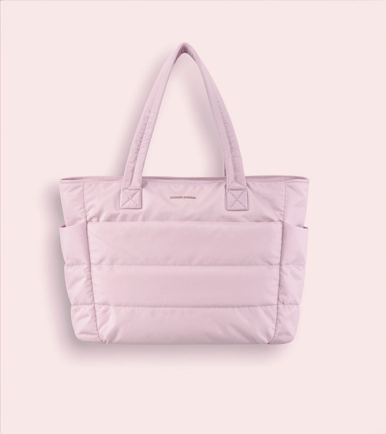 Vellora™ - Quilted Shopper Tote Bag