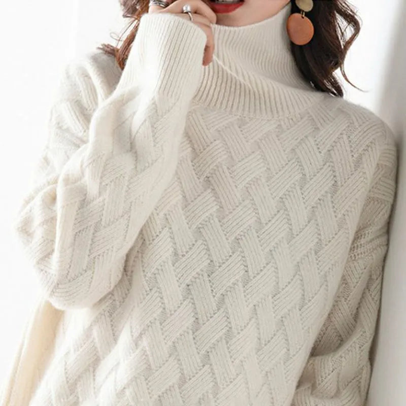 Rosalind™ | Women's Cashmere Turtleneck Sweater