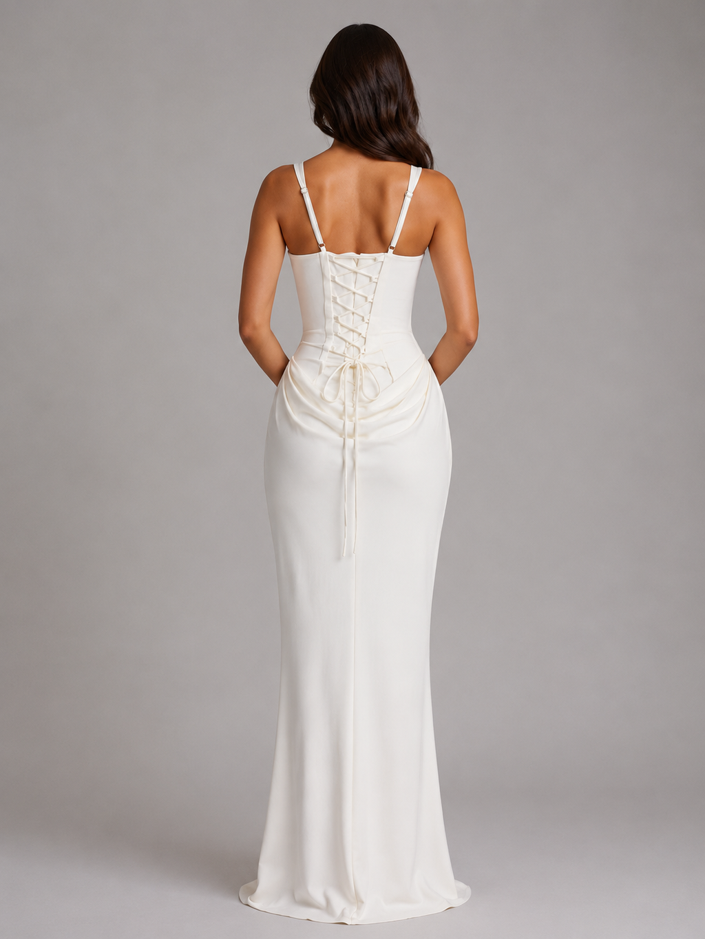 Valentina™ | Women's Corset Maxi Dress Square Neck