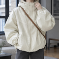 Cordelia™ | Women's Woven Hooded Puffer Jacket Cropped
