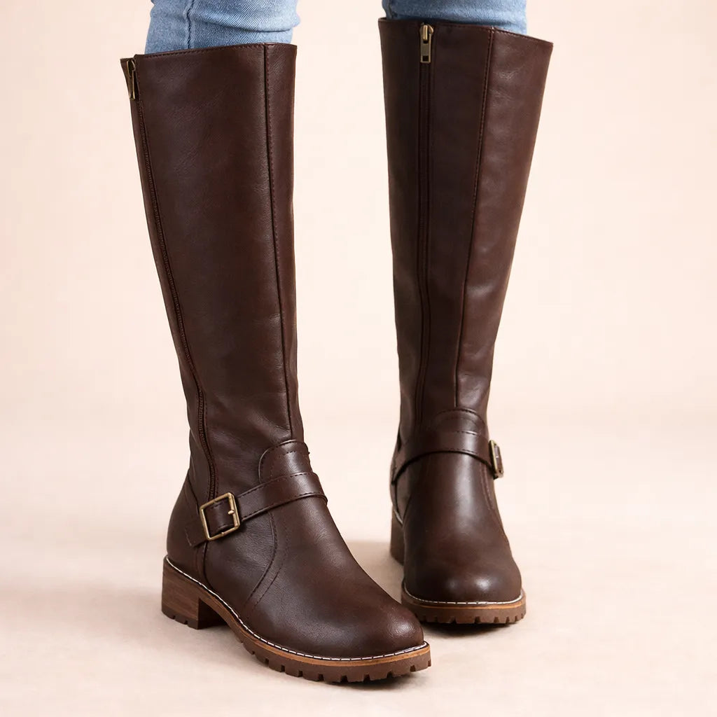 Beatrix™ | Women's Knee High Leather Boots