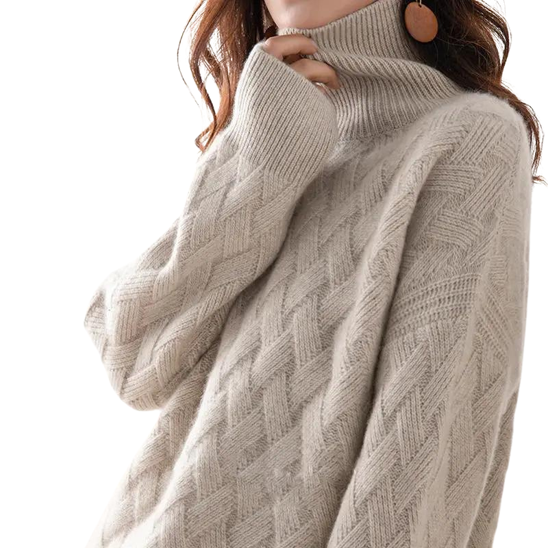 Rosalind™ | Women's Cashmere Turtleneck Sweater