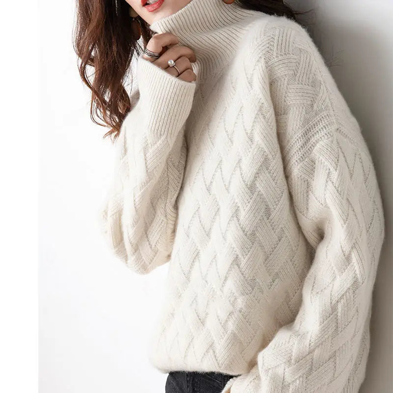 Rosalind™ | Women's Cashmere Turtleneck Sweater