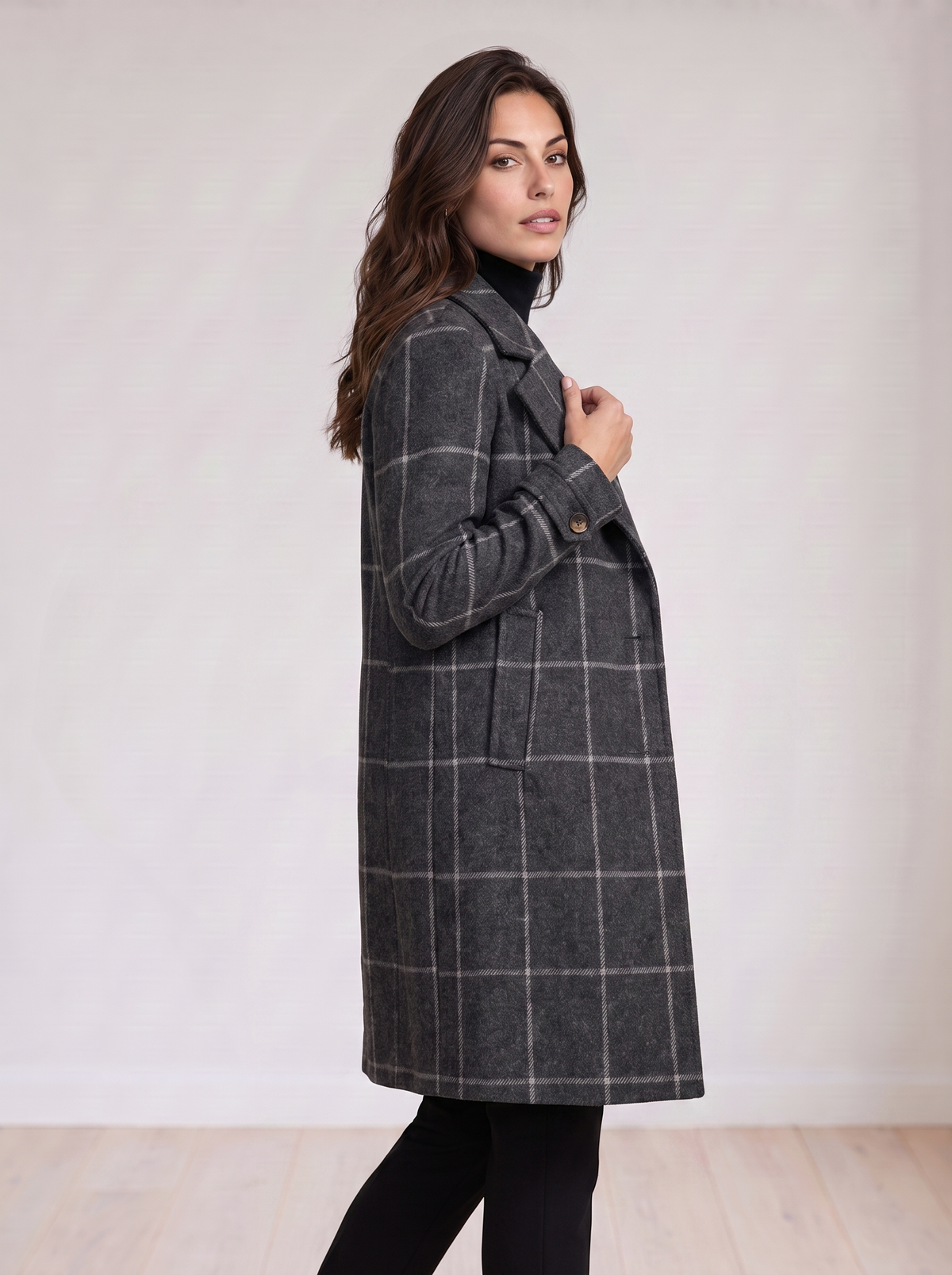 Alina™ | Women's Checked Coat