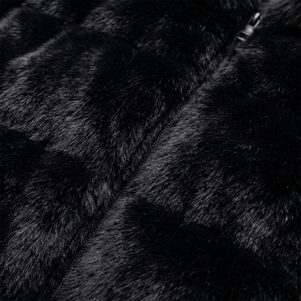 Aurelia™ | Women's Faux Fur Jacket Cropped Hooded