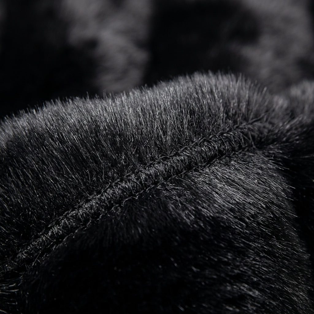 Aurelia™ | Women's Faux Fur Jacket Cropped Hooded