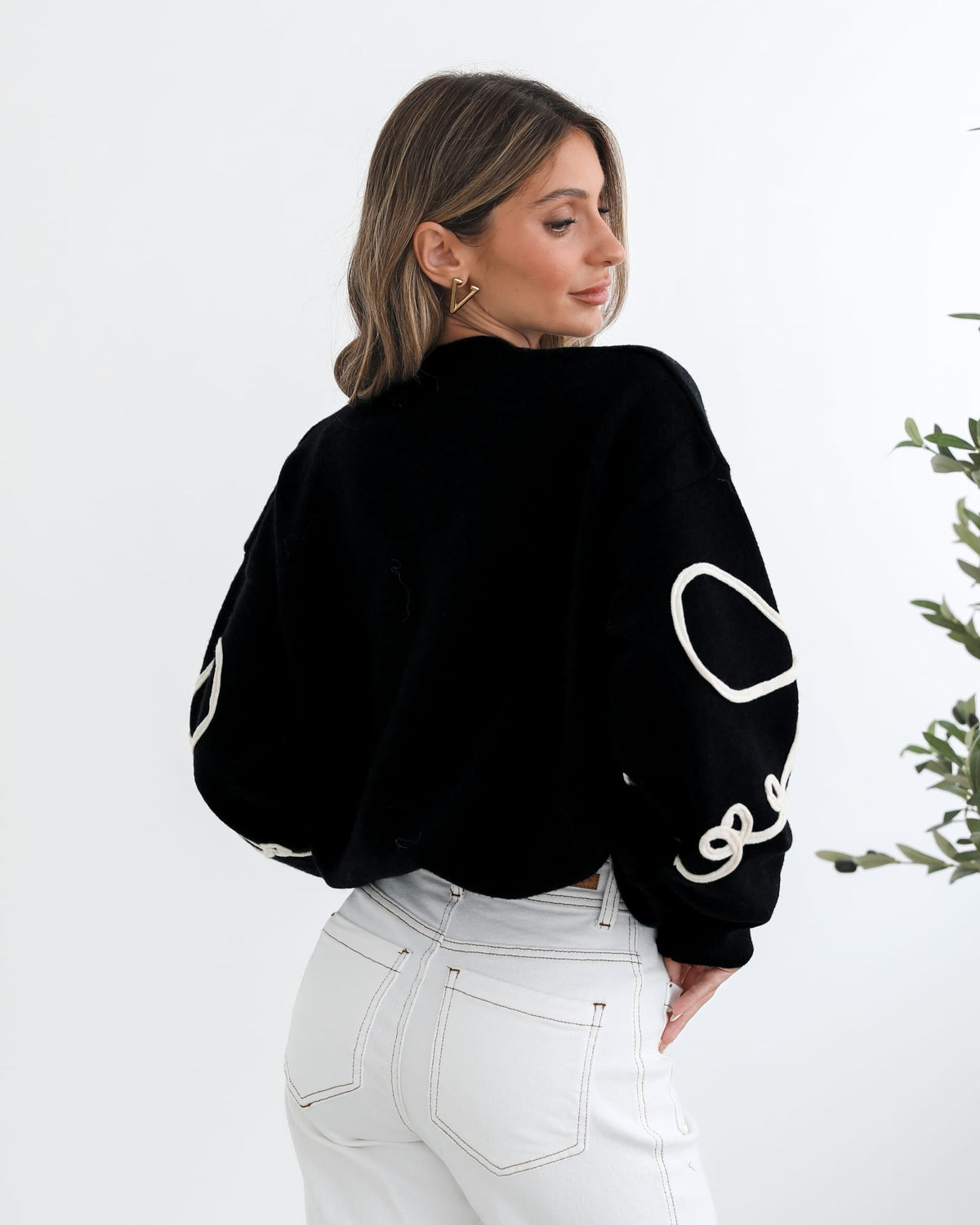 Elowen™ | Women's Knit Jumper Cotton Blend