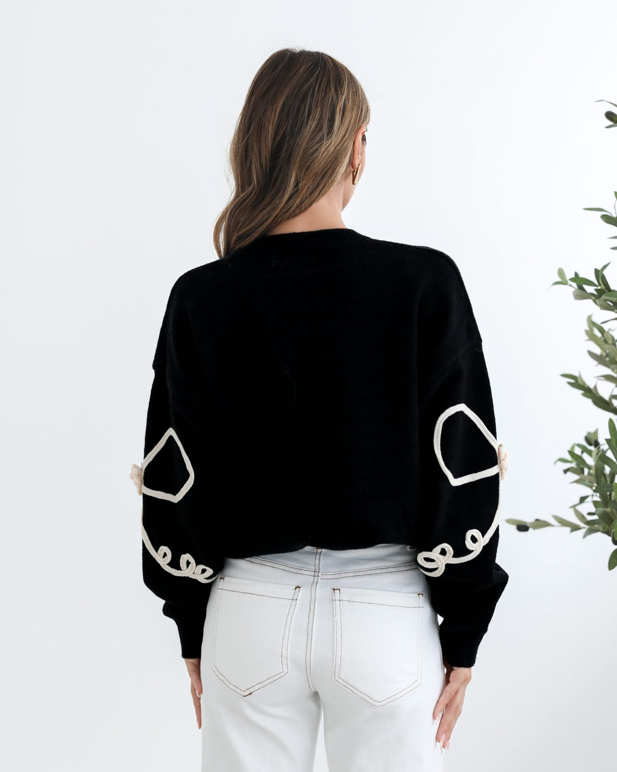 Elowen™ | Women's Knit Jumper Cotton Blend