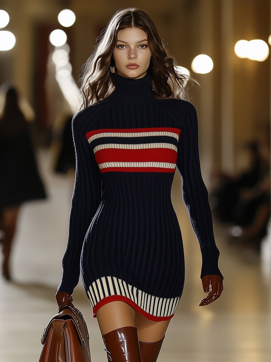 Vivienne™ | Women's Knit Mini Dress