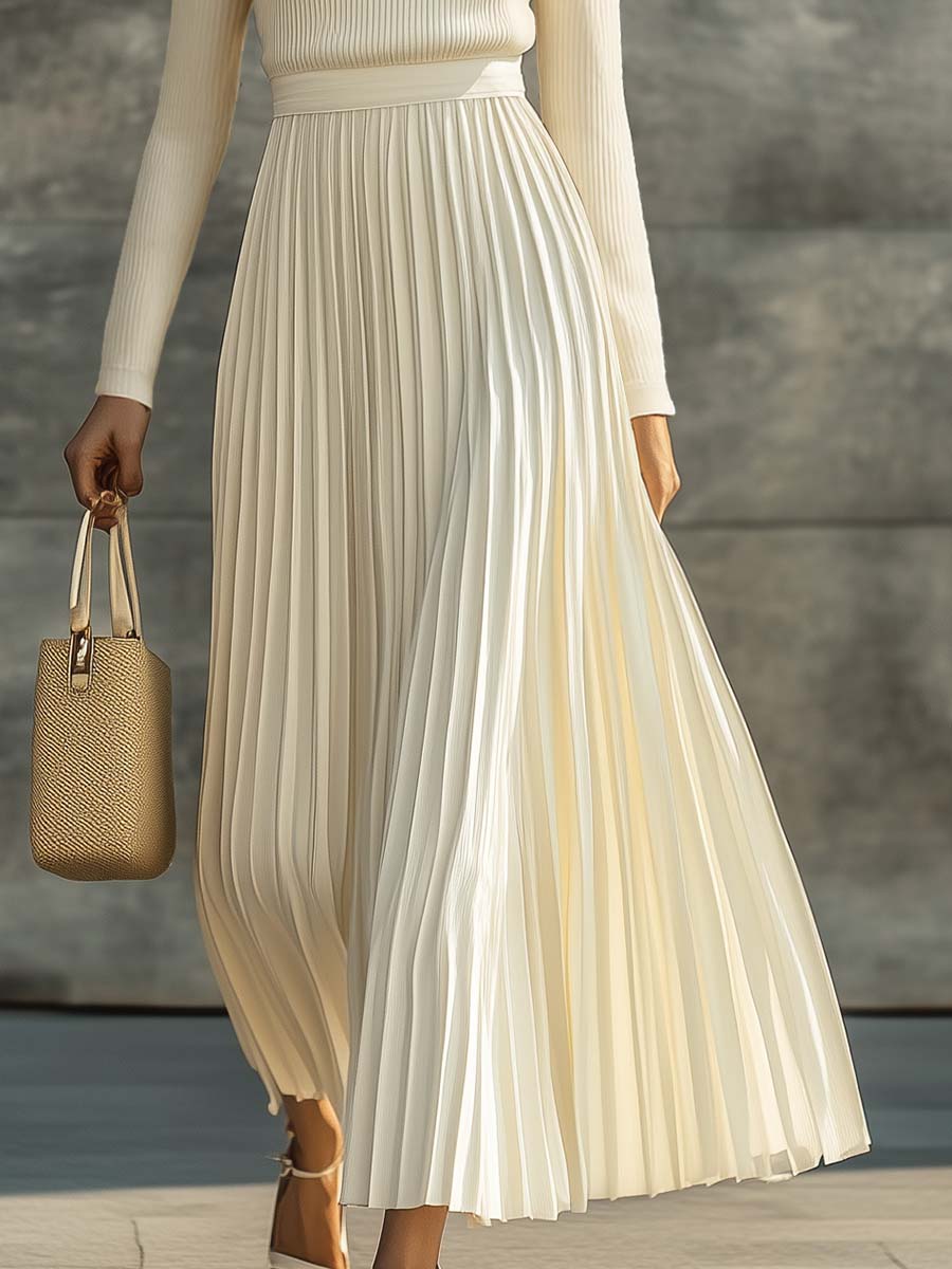 Aurelia™ | Women's Pleated Maxi Dress