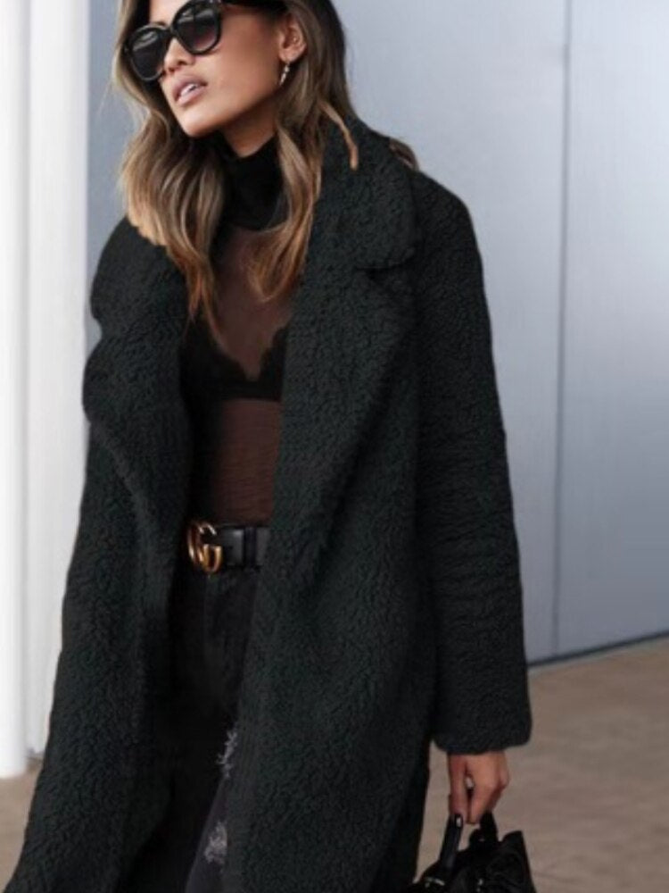Clemmie™ | Women's Teddy Fleece Coat