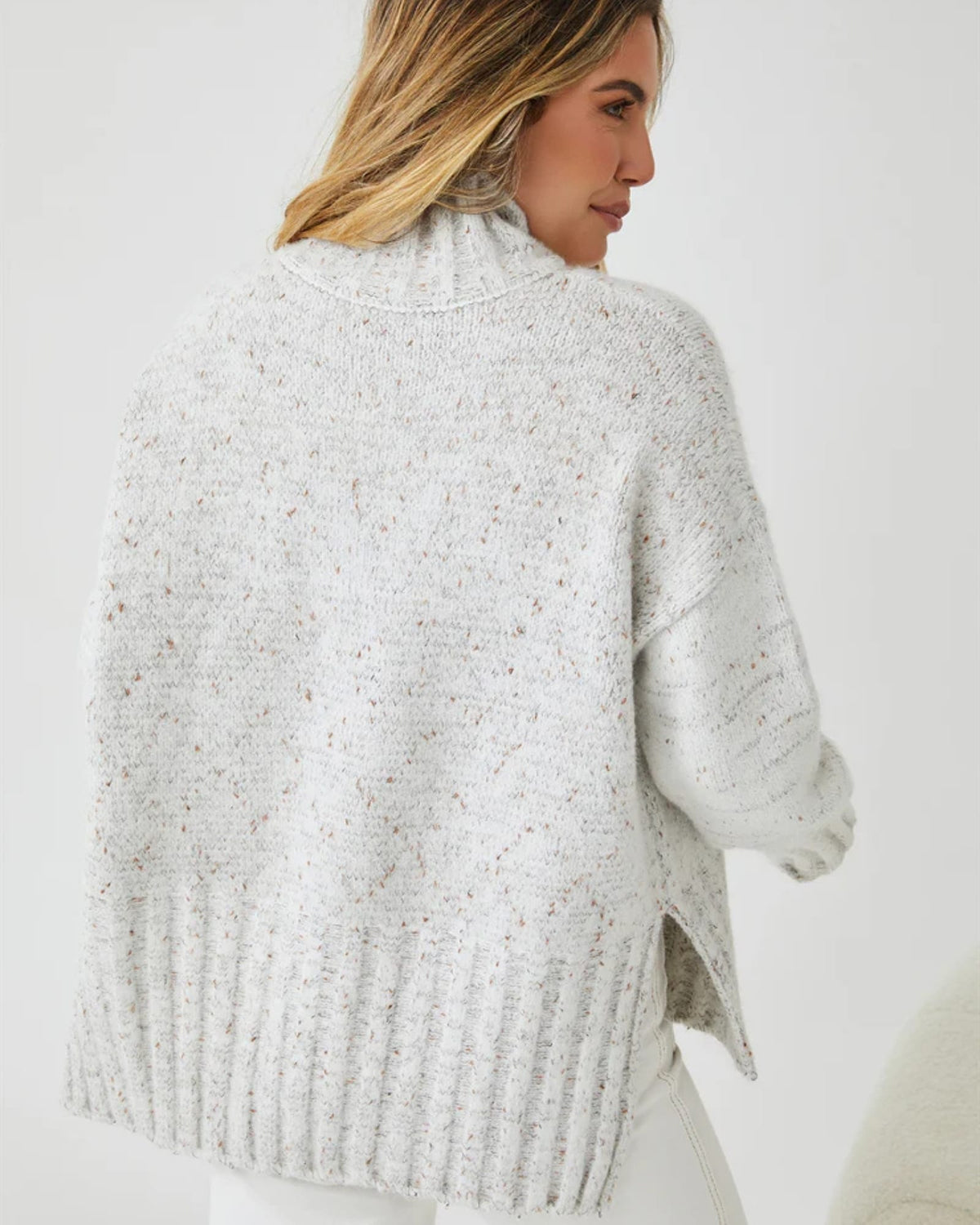 Marielle™ | Women's Turtleneck Knit Jumper Wool Blend